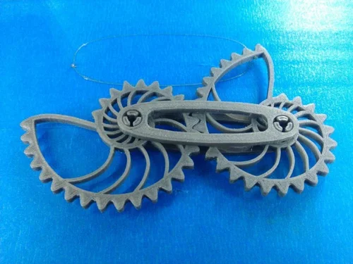 Nautilus gears render. Model avilable via Thingiverse .