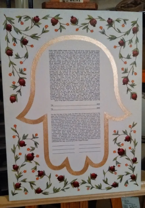 Beginning the painting process using acrylic paint. Finished painting.